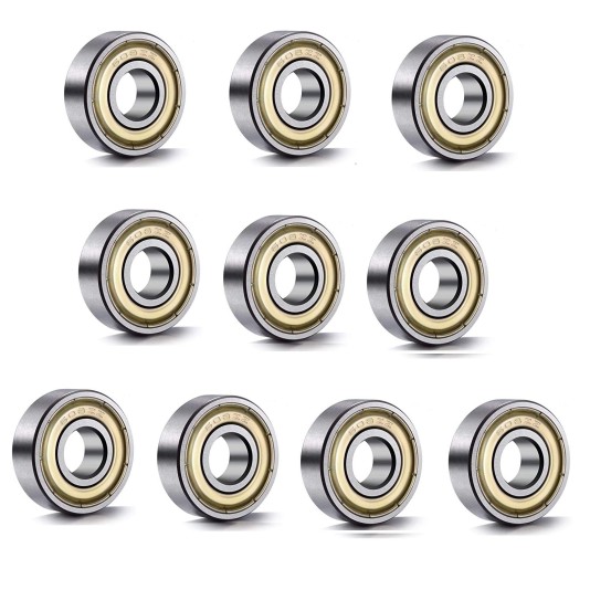 608 ZZ 8x22x7 Metal Shield Bearings