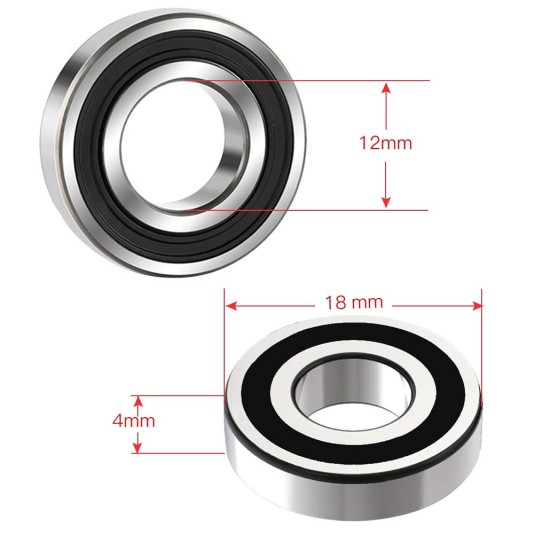 6906-2RS Shielded Ball Bearings