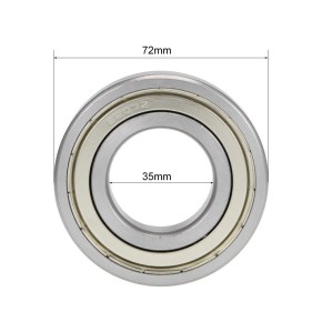 6207-ZZ Shielded Ball Bearings