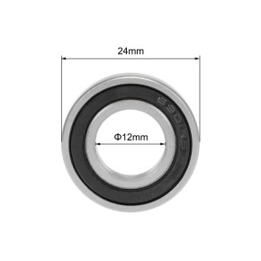 6901 2RS Radial Ball Bearing 12X24X6