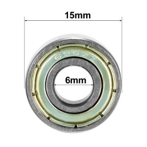 696 ZZ Metal Shield Ball Bearings