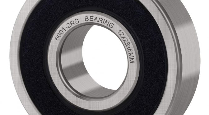 6001 2RS 12x28x8 Rubber Seal Bearings