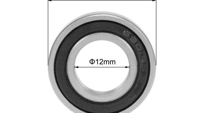 6901 2RS Radial Ball Bearing 12X24X6