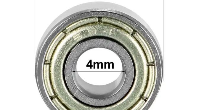 694 ZZ Single Row Radial Ball Bearing