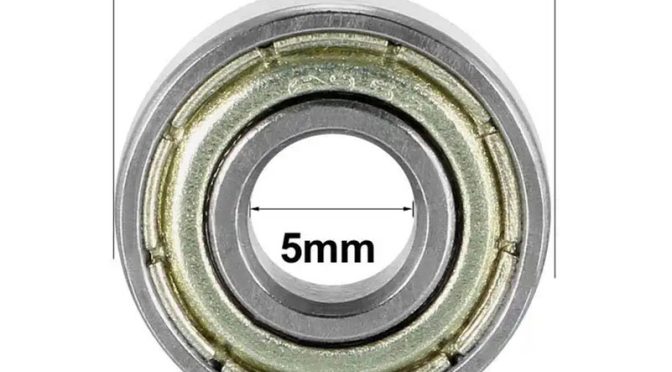 695 ZZ Shielded Miniature Ball Bearing 5x13x4