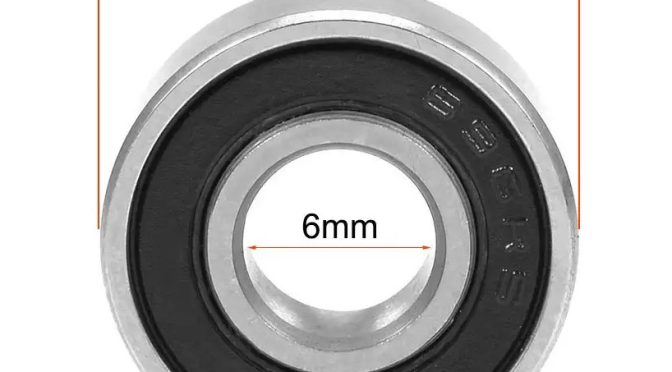 696 2RS Radial Ball Bearing 6X15X5