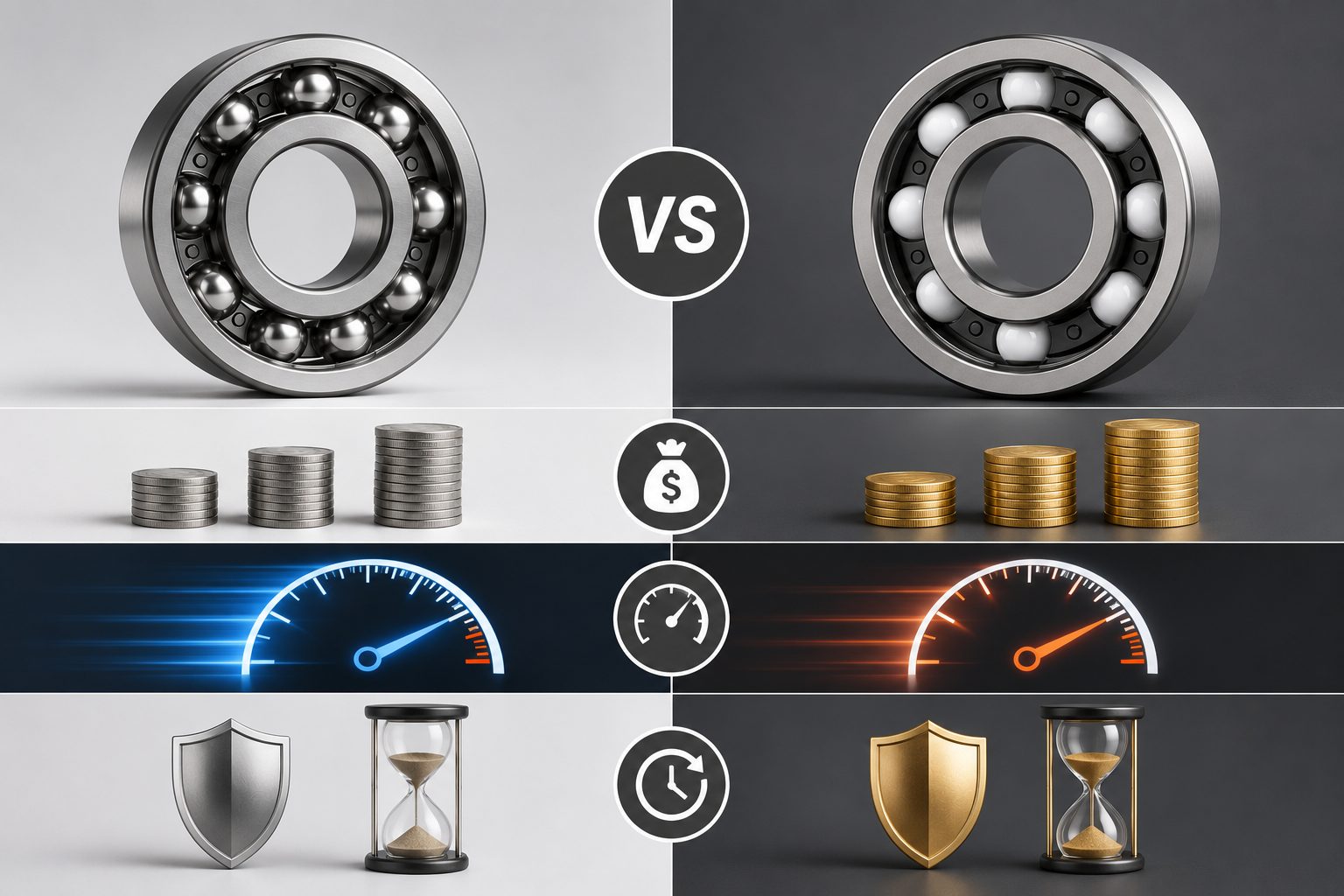 Ceramic vs Steel Ball Bearings Comparison